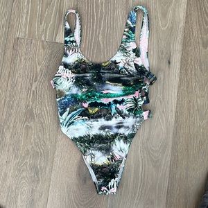 Bikini Lab One Piece Swimsuit Size Medium